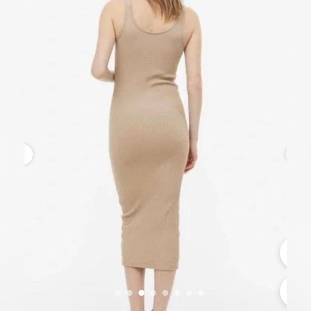 H&M Taupe Sleeveless Maxi Dress - Picture 2 of 7